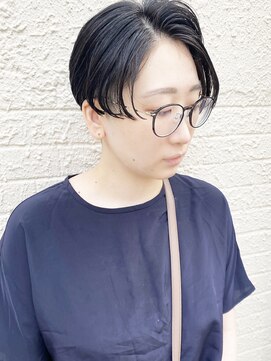 モリオ フロム ロンドン 成増店 【morio成増/玉井】刈り上げ　ハンサムショート　バングなし