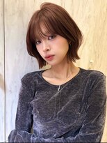 サイン 韓国ボブ 渋谷(SIGN) 韓国ボブレイヤーボブ渋谷タッセルボブお洒落なレイヤーカット