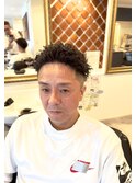 スキンフェード×ツイストスパイラル