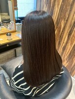 ヘアリゾート粋 トゥジュ 池袋東口店(tujuh)&nbsp;艶髪/ストレートヘア/透明感ブラウン