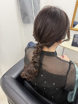 ツミキ(Tsumiki.) あみおろしヘアアレンジ