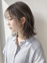 ヘイ 松本店(HEY) 【HEY 松本】ゆるふわパーマ×ミディボブ×グレージュ