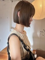 ライン(LINE)&nbsp;ボブ/切りっぱなしボブ/髪質改善