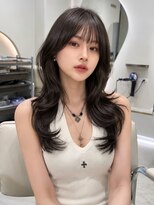 ミラ 新宿(MILA)&nbsp;くびれるロングレイヤー×くすみベージュ