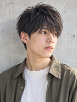 ヴィヴァーシャス(viva cious)&nbsp;マッシュウルフ×無造作ヘア×黒髪