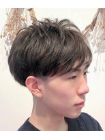 ルグランシャトー(Le grand chateau) 爽やかツーブロック×ナチュラルパーマ