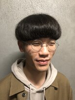 ヒロギンザ 浜松町店(HIRO GINZA)&nbsp;マッシュキノコヘア<ヒロ銀座/メンズ/浜松町/大門/理容室/汐留>