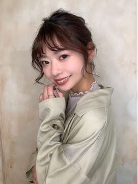 ニスル 町田店(NISURU) 似合わせカット/大人ガーリー/ダークアッシュ/着物/町田/町田駅