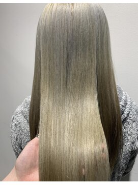 アース 青葉台店(HAIR&MAKE EARTH) ホワイトブロンド