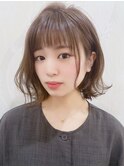 王道☆切りっぱなしボブ