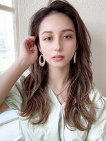 シルクレイ 吉祥寺店(Silk-lei) 大人かわいいハイライトカーキグレージュロングヘア30代吉祥寺