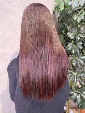 フィーネ 柏(Fi-Ne) レッドブラウン プルエクステ