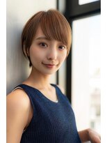 オースティン 登戸向ケ丘遊園(AUSTIN)&nbsp;大人かわいい前髪セシルカットココアブラウンフリンジウェーブ