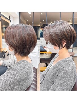 アヴァロン(AVALON) 絶壁解消×くびれ×30代40代50代×ひし形大人ショートボブ永