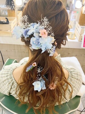 【●ヘアアクセ付き●ヘアセット￥1600】新宿駅東口徒歩4分♪ワンランク上のハイクオリティーをご提案!!