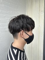 フゥ 宇都宮(FeU)&nbsp;波巻スパイラル/メンズパーマ/ツイストスパイラル/波巻きパーマ