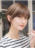 ショートレイヤー20代30代40代大人可愛い青山表参道