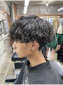 Ryu指名波巻きプードルパーマ