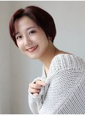 大人可愛い20代30代40代グレーベージュイメチェン似合わせカット