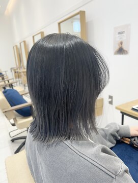 アリーナ 船橋日大前店(arena) 切りっぱなし×アイスグレー