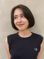 ビュートリアム 南青山(BEAUTRIUM)&nbsp;大人の切りっぱなしボブ　顔周りレイヤー