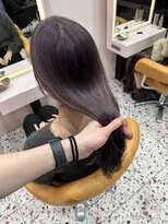 ボタン シブヤ(VOTAN SHIBUYA)&nbsp;韓国ヘア/くびれヘア/顔まわりカット/ラベンダーグレージュ