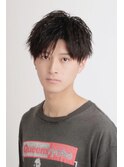 お洒落ツイストパーマでキメるマッシュスタイル!