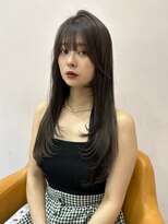 ボタン シブヤ(VOTAN SHIBUYA)&nbsp;韓国ヘア/くびれヘア/前髪あり/顔まわりカット/