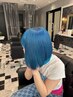 カット + ケアブリーチ + カラー + トリートメント￥23100 → 