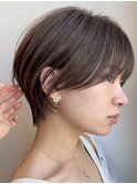 スタイリング簡単だけどオシャレなまとまる耳かけショート