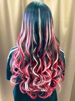 メルシー 大阪梅田店&nbsp;赤×ピンク×カラフルメッシュ