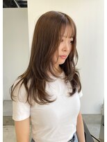ソラ タビ(SORA tabi)&nbsp;ふんわりlayer cut / sheer beige color
