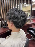 スパイラルパーマ