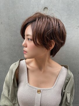 ロンドグロワール 大宮(Lond Gloire) 顔周りレイヤーカット小顔ボブルフブリーチなし透明感カラー大宮