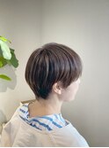 まとまりやすいショートヘア