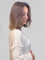 ティア 高知店(TIA)&nbsp;レイヤーミディアムバイトレッドベージュ