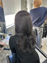 ラック(LUCK)&nbsp;レイヤーぱっつん前髪ステップボーンカットシルキー船橋/韓国