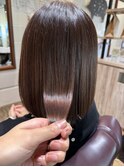 髪質改善ボブ