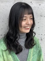 ビューブルー 亀戸錦糸町(VIEW BLUE)&nbsp;◎美髪カールピンクブラウンロングオン眉似合わせ前髪