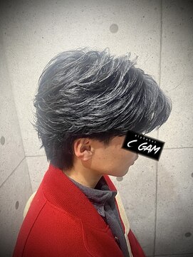 アルファベットシーガム(C gam) 若きフェザーパーマ