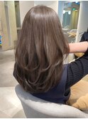 ◎レイヤーカットニュアンスパーマひし形メルティカラーウルフ
