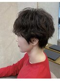 【FABRO東】くせ毛を活かしたショートスタイル