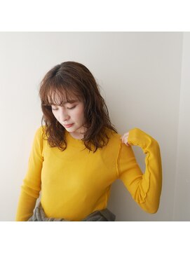 ファロルーエ(falo Ruhe) フルウェーブ　ミディアムパーマ