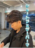 ショートフェザーパーマ