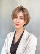 マリブ Malibu&nbsp;【エレガントボブ】ハイライトベージュ＆立体レイヤー