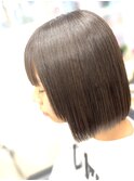 切りっぱなしボブ