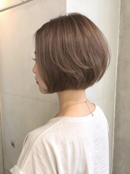 アンドヘアサロン(AND hair salon)の写真/デザイン＆フォルムにこだわった柔らかい質感のショートヘアやボブなど創り込みすぎないStyleが人気！