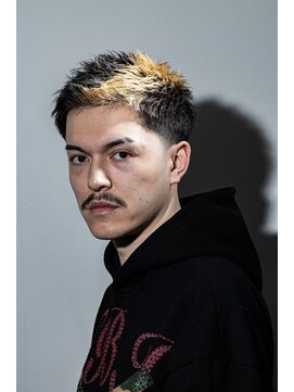 チルチェア 高円寺店south area.(CHILL CHAIR) テーパー×ブリーチ×スパイキーショート　<高円寺>