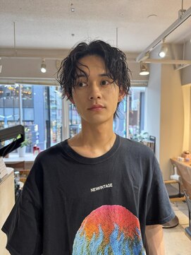 キャンバス バイ ネオリーブ 横浜西口(Canvas by neo.) 横浜★ツイストスパイラルパーマメンズパーマ