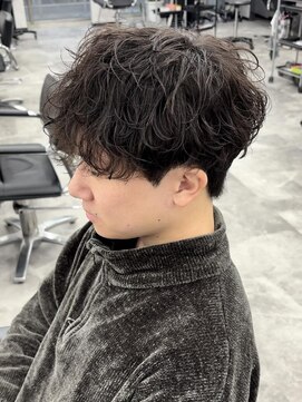 オム ブランシェ(HOMME BLANCHE’) 【Natsuki】メンズシャドウパーマ